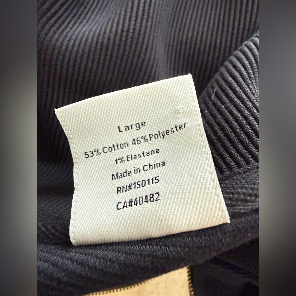 NWOT VARLEY Vine Pullover Funnel-Neck Sweater Sweatshirt, Size Large, Black - Picture 7 of 7